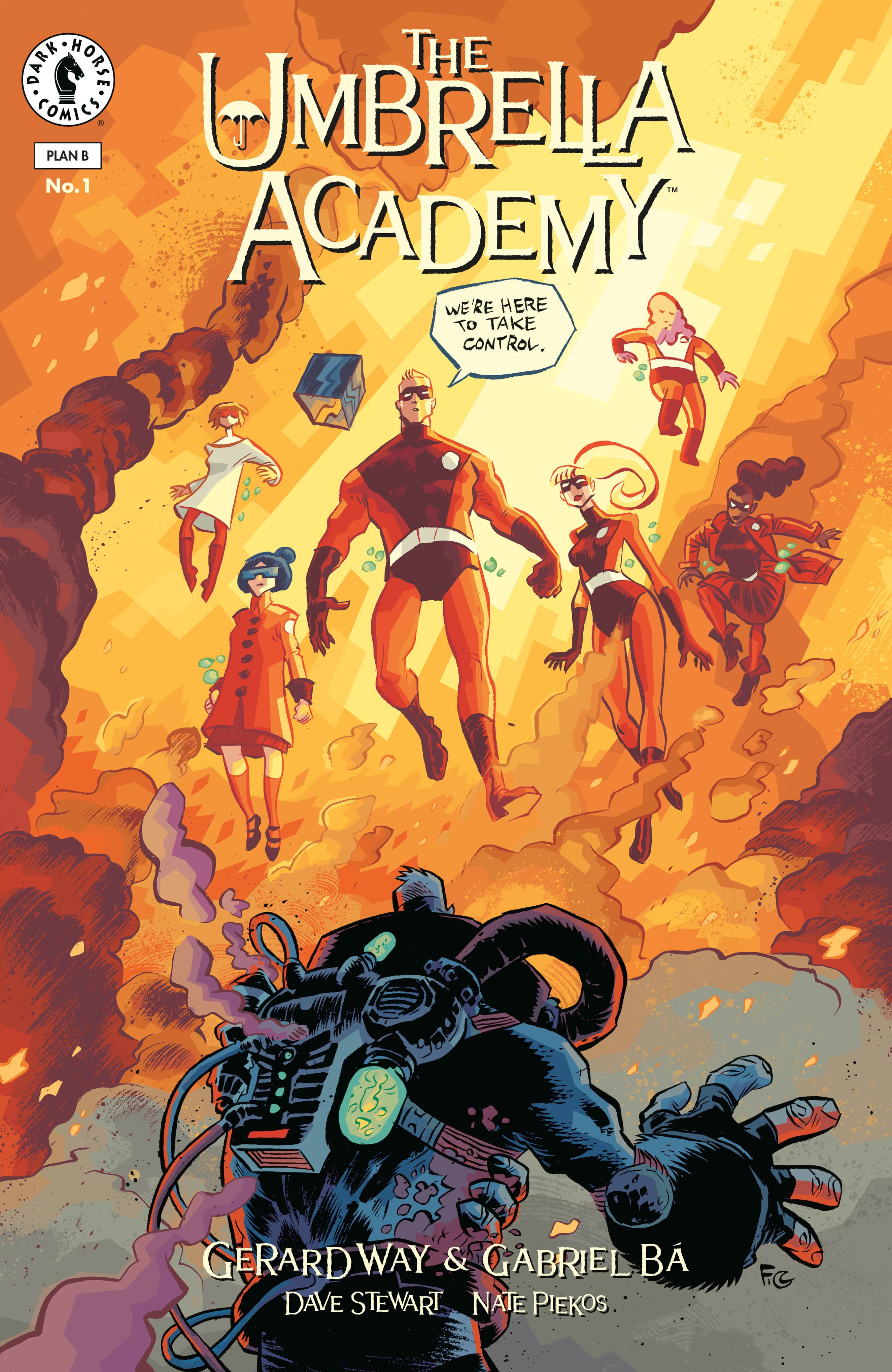 Umbrella Academy Cover