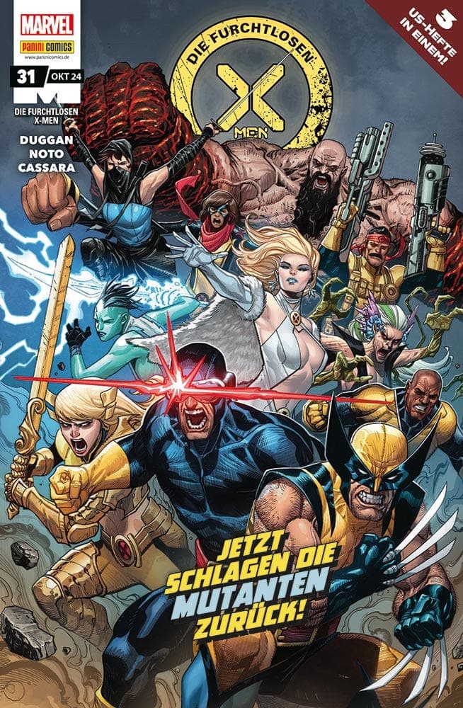 Cover für Die furchtlosen X-Men