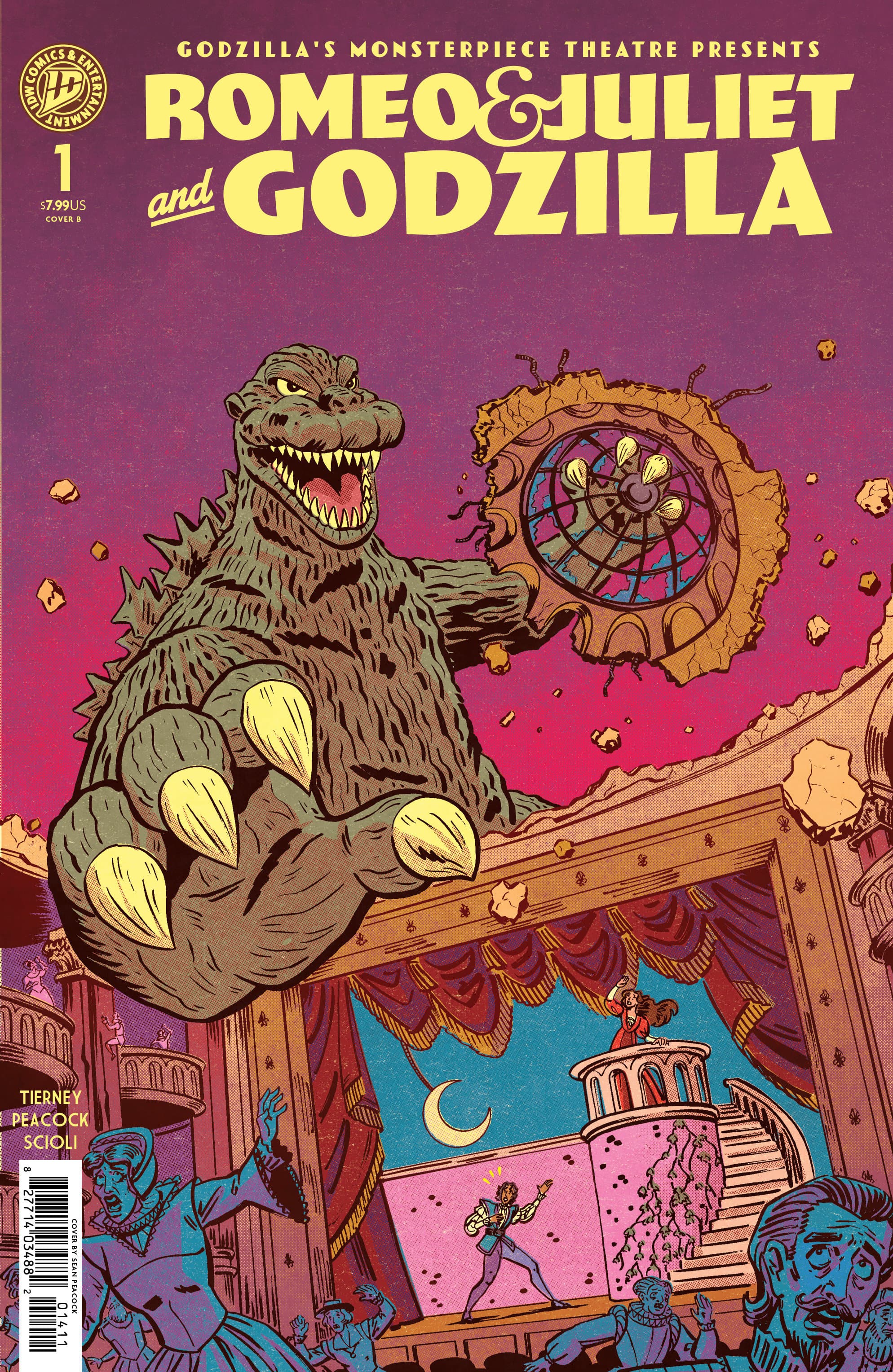 Cover für Godzilla’s Monsterpiece Theatre Presents: Romeo & Juliet & Godzilla Cover A (Scioli)