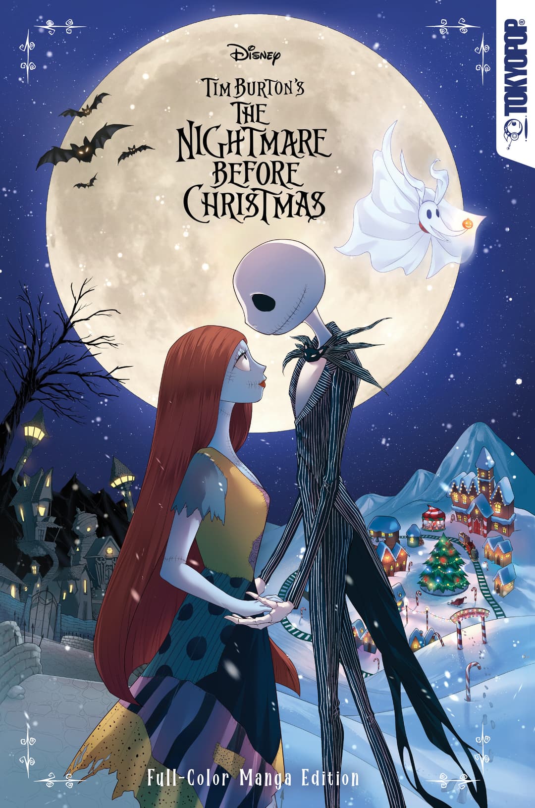 Cover für Disney Tim Burton's The Nightmare Before Christmas Full-Color Manga Edition