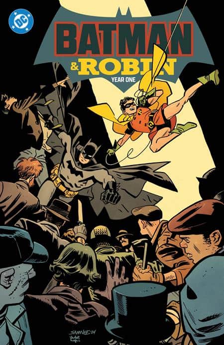 BATMAN & ROBIN YEAR ONE Cover