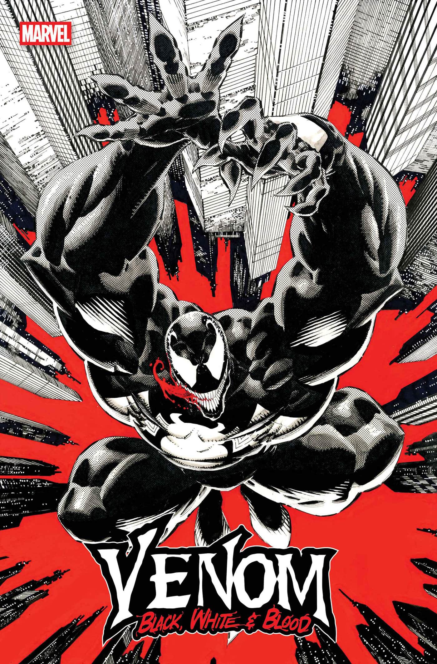 VENOM: BLACK, WHITE & BLOOD Cover