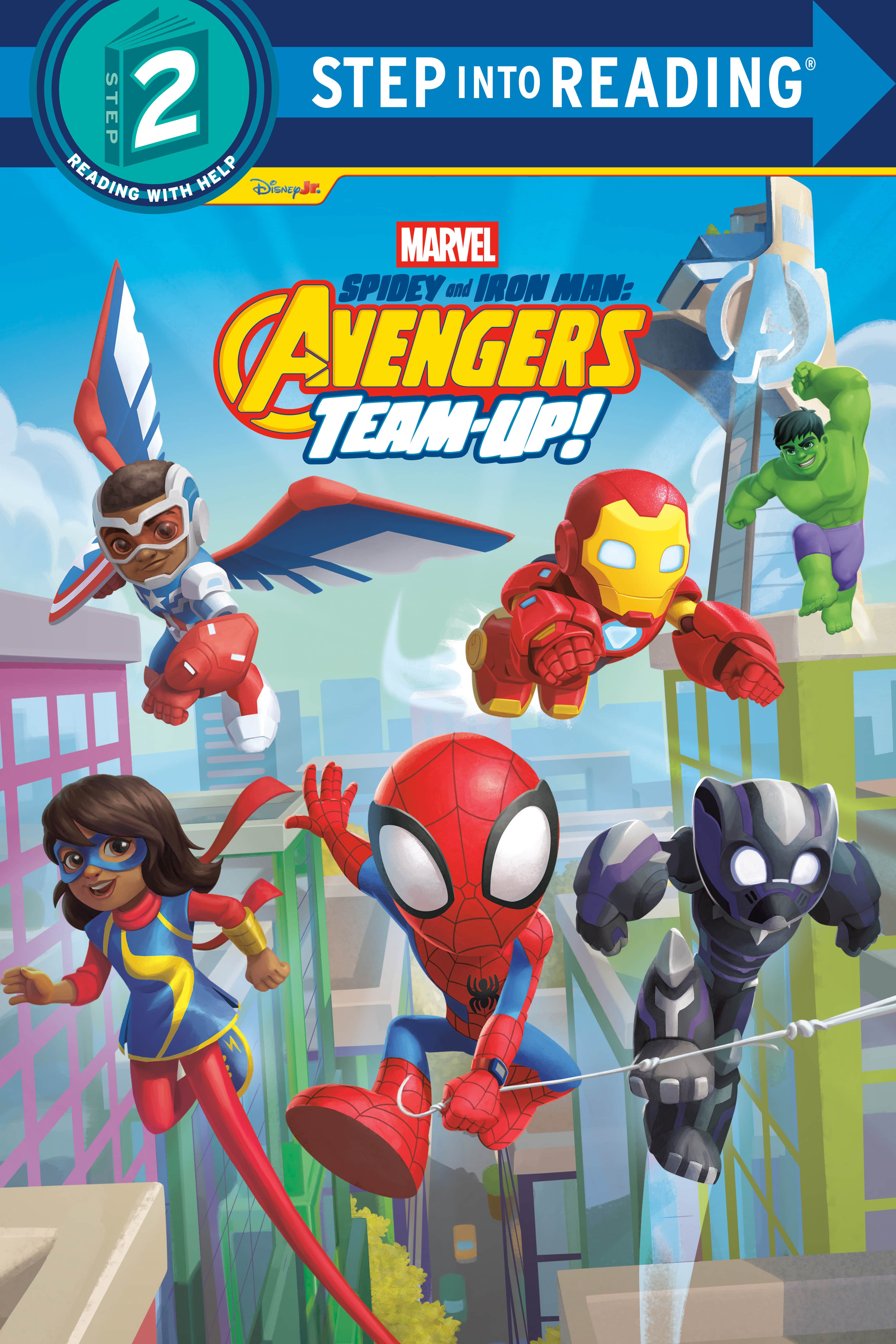 Marvel Spidey and Iron Man: Avengers Team-Up! (Spidey and His Amazing Friends) Cover