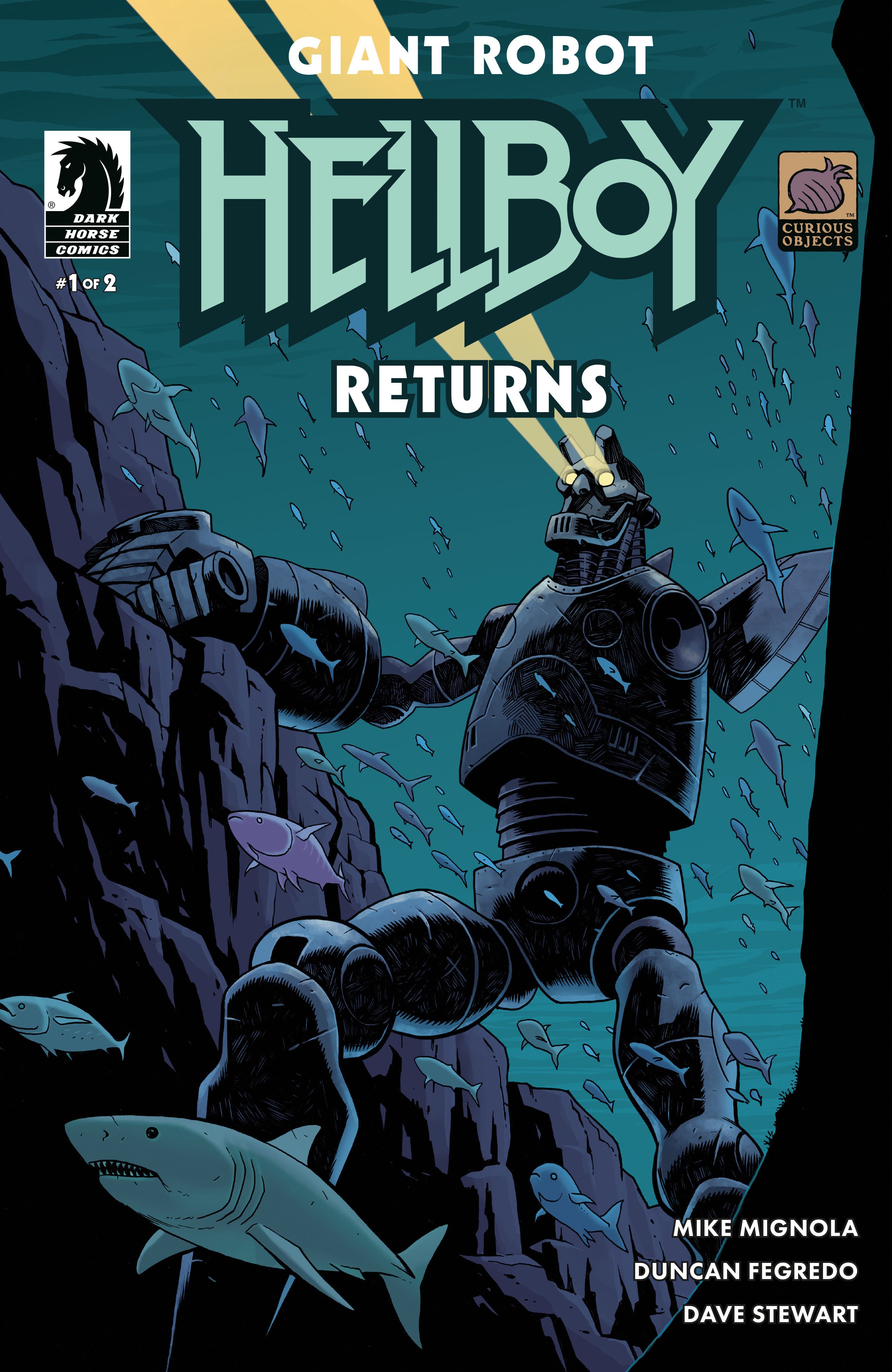 Cover für Giant Robot Hellboy Returns