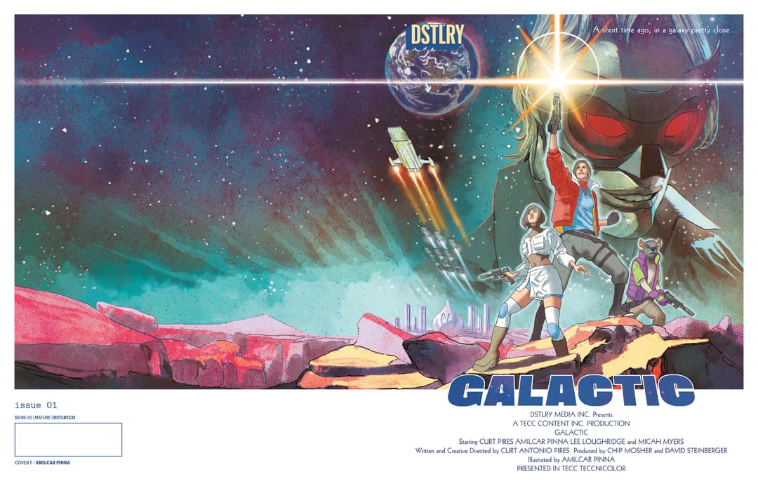 Cover für GALACTIC #1 CVR F AMILCAR PINNA HOMAGE VARIANT