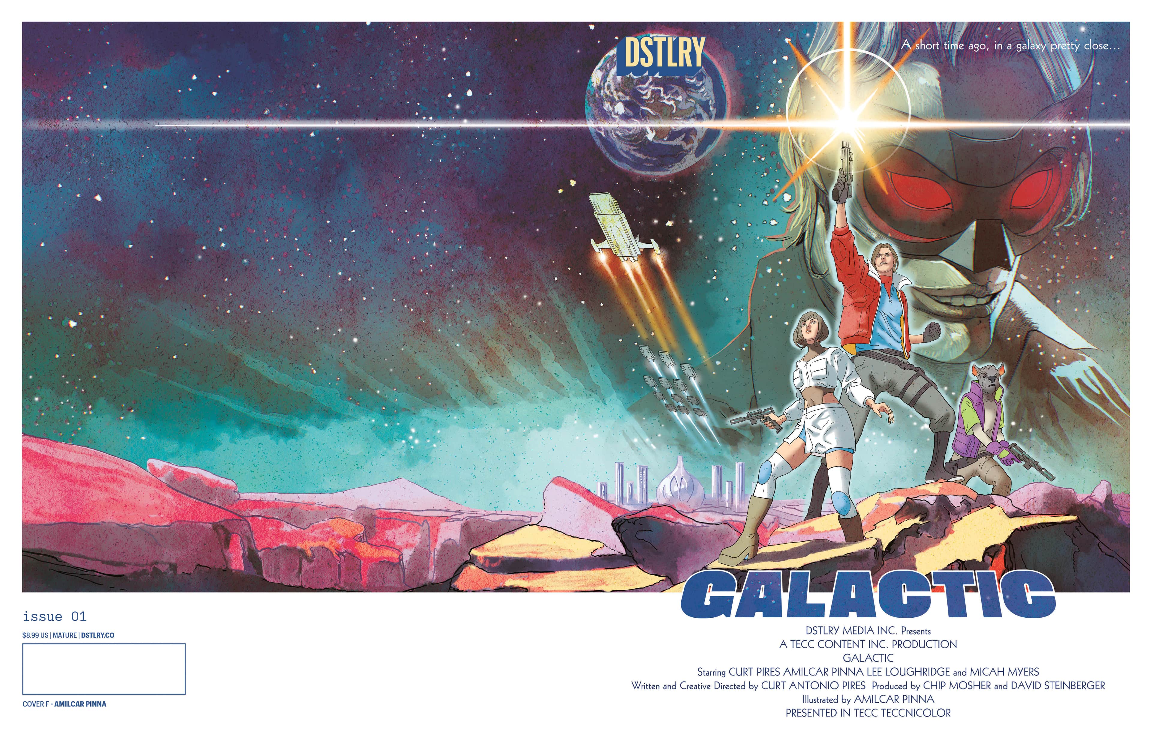 GALACTIC #1 CVR F AMILCAR PINNA HOMAGE VARIANT Cover