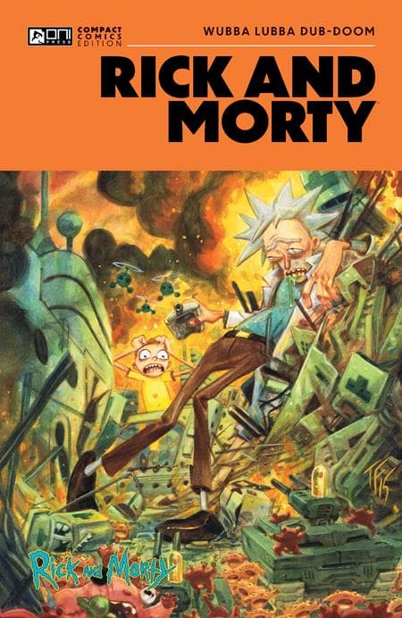 Cover für RICK AND MORTY ONI COMPACT COMICS EDITION TP WUBBA LUBBA DUB-DOOM