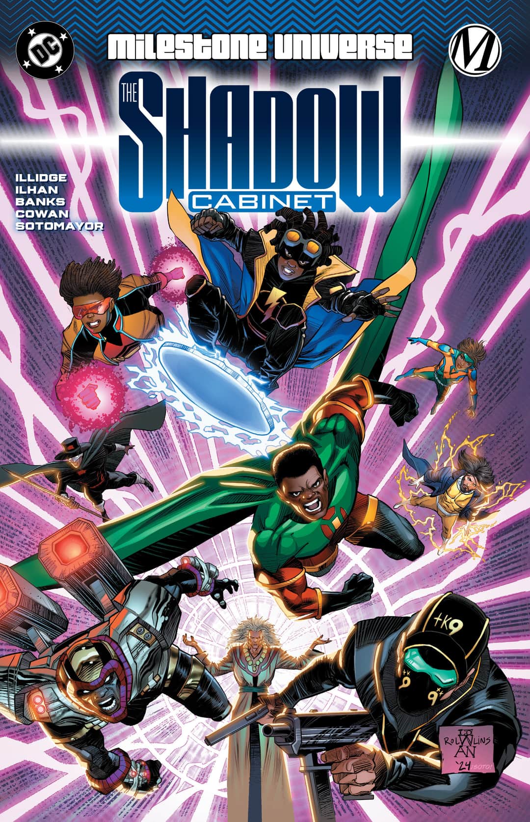 Milestone Universe: The Shadow Cabinet Cover