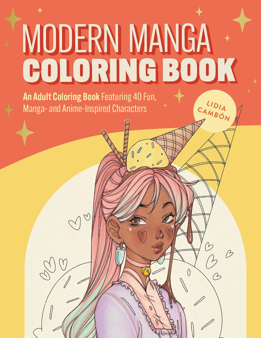 Cover für The Modern Manga Coloring Book