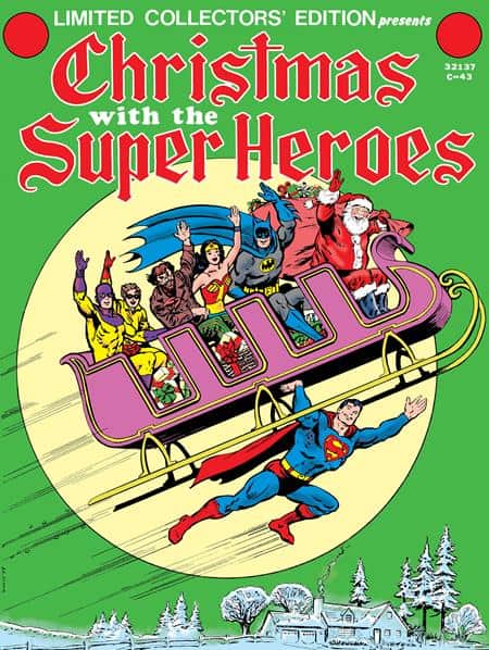 Christmas with the Super-Heroes - Limited Collectors' Edition #43 Facsimile Edition Cover