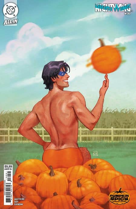 CVR D KEVIN WADA PUMPKIN SPICY CARD STOCK VAR
