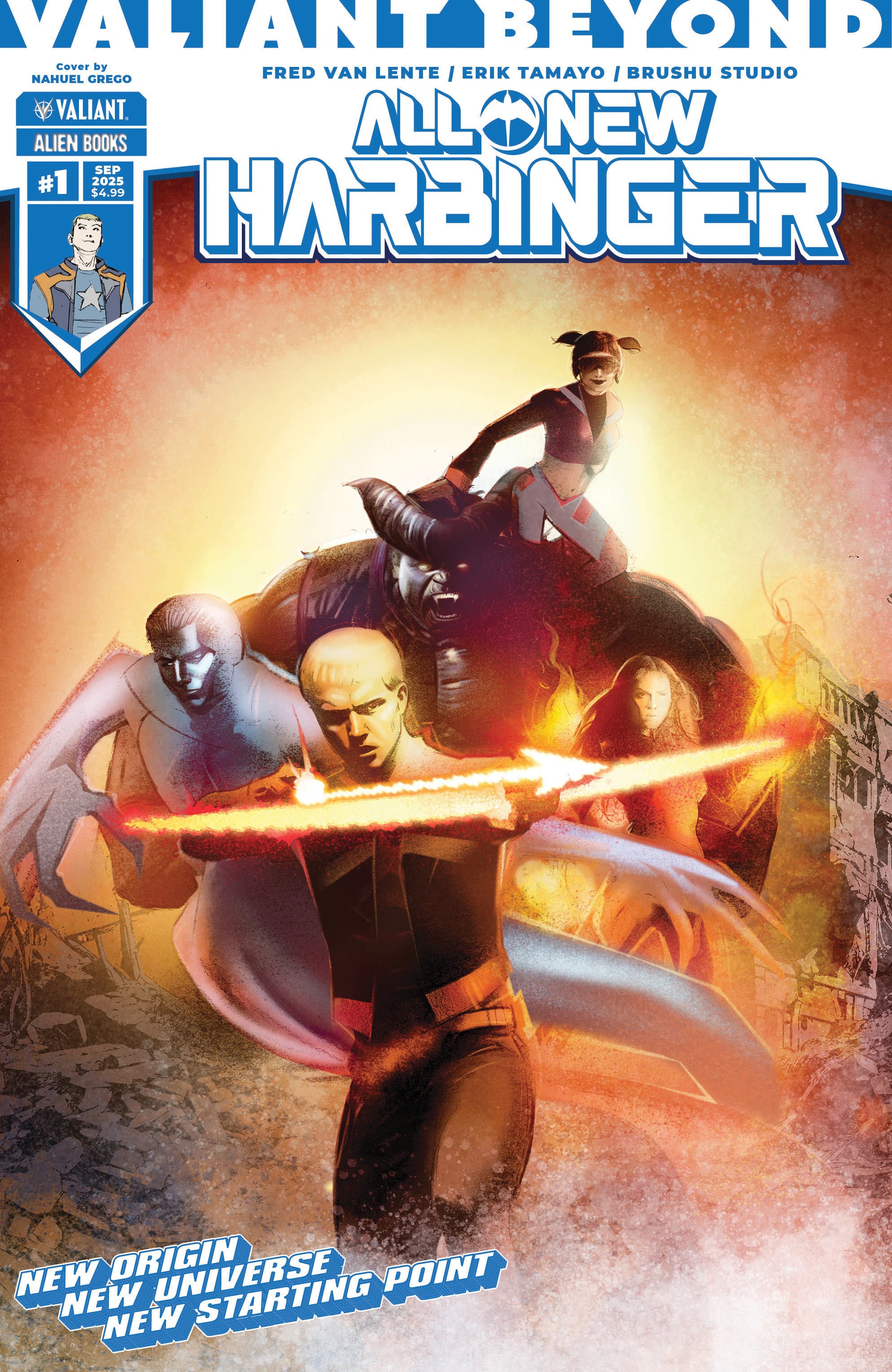 Cover für Valiant Beyond: All New Harbinger