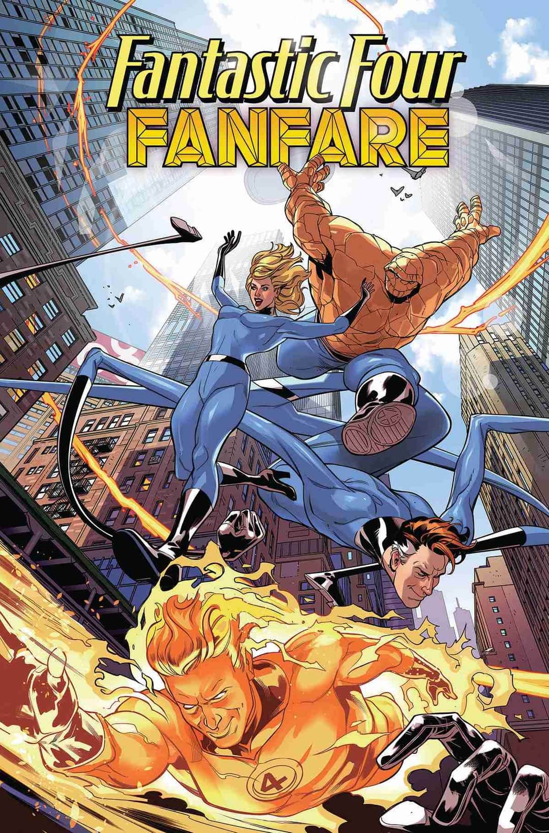 Fantastic Four Fanfare Cover