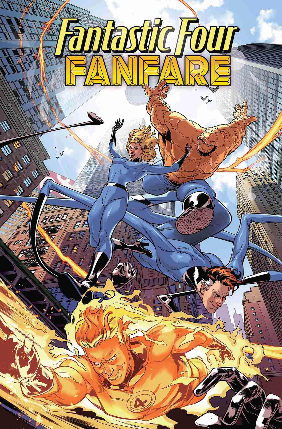 Fantastic Four Fanfare Cover