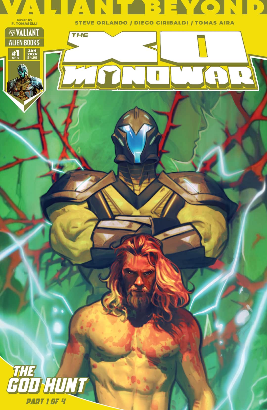 Valiant Beyond: The X-O Manowar Cover