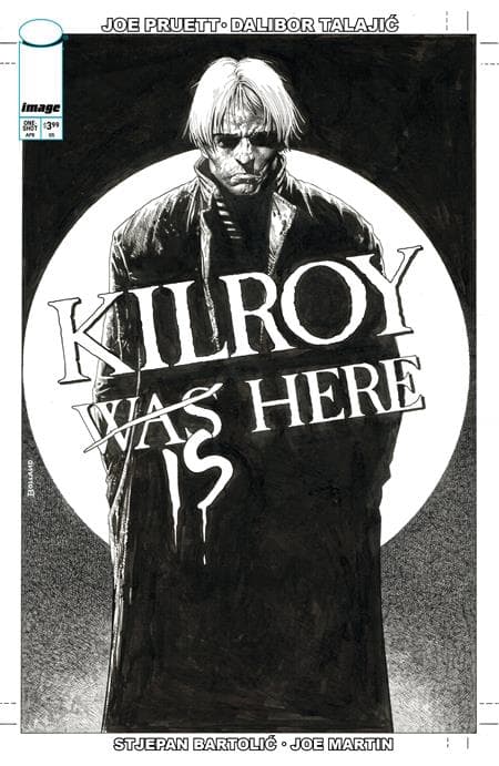 Cover für KILLROY IS HERE (ONE SHOT) CVR B BRIAN BOLLAND B&W VAR
