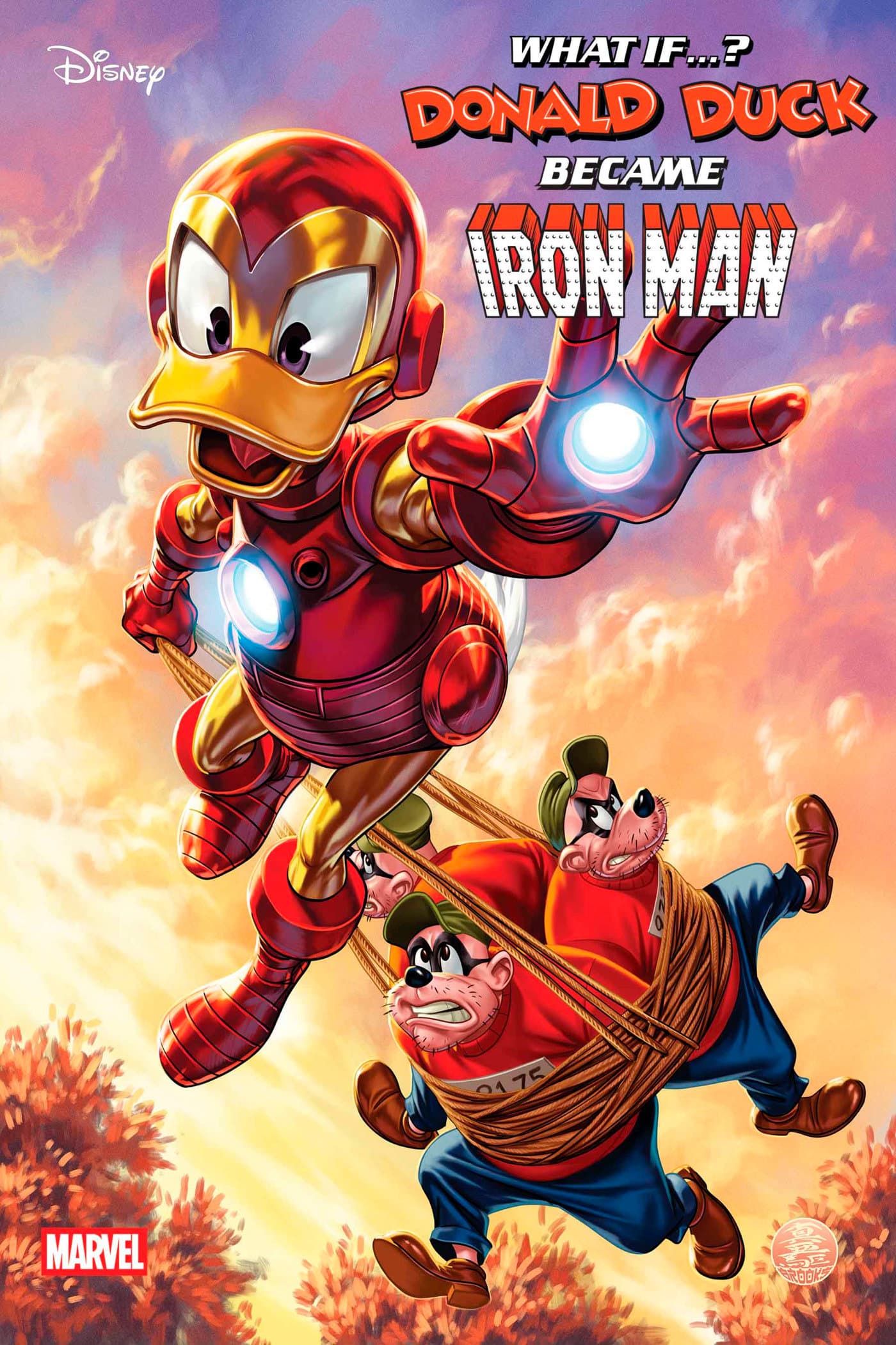 Cover für MARVEL & DISNEY: WHAT IF...? DONALD DUCK BECAME IRON MAN