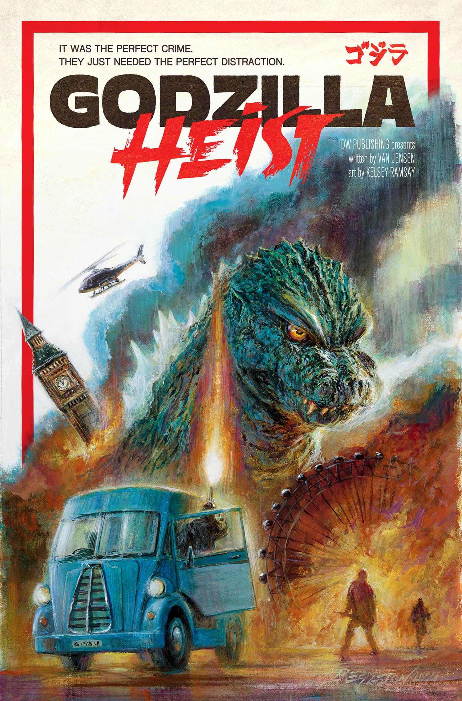 Cover für Godzilla: Heist