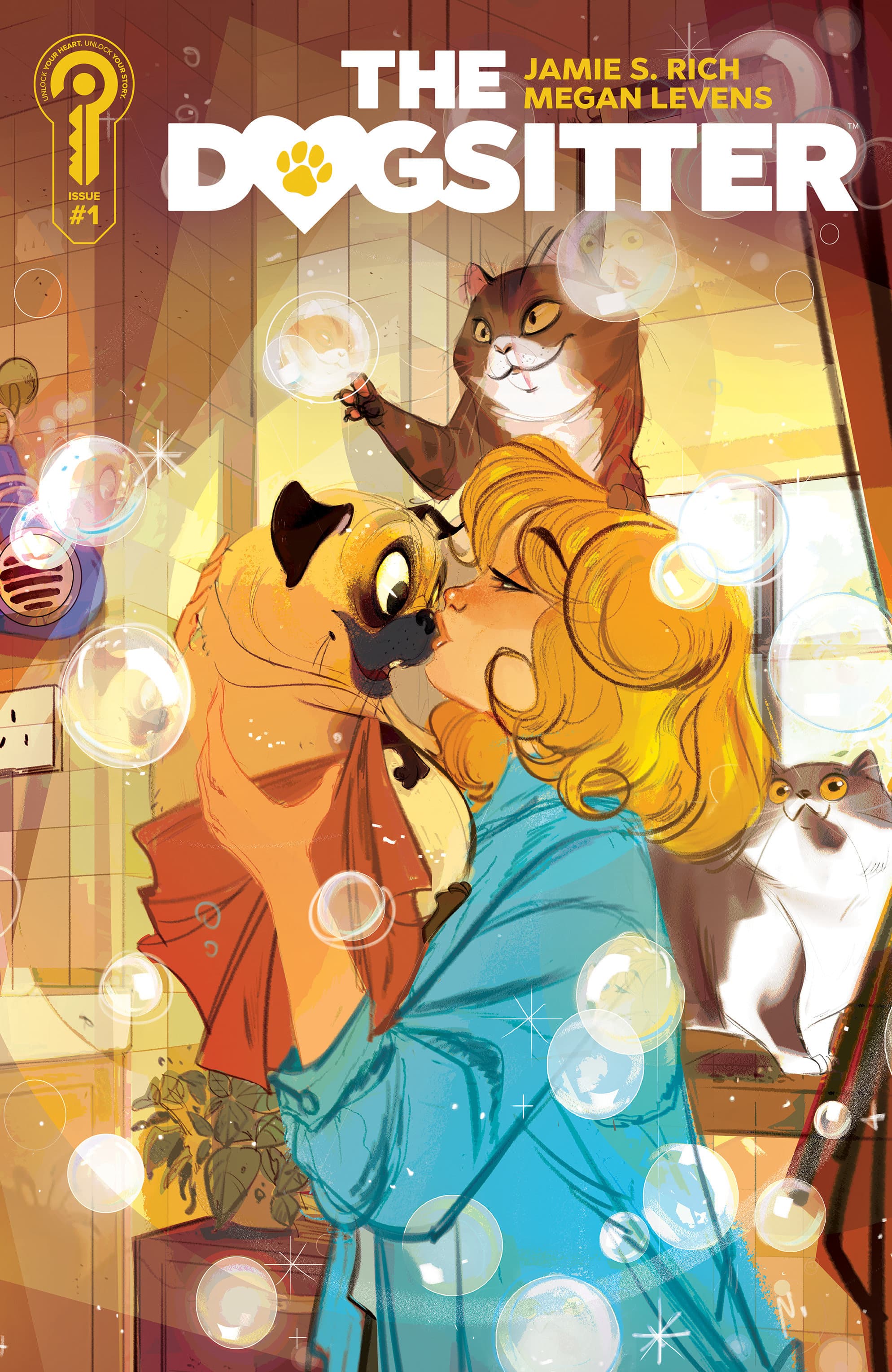 Cover für The Dogsitter #1 Cover A Megan Levens