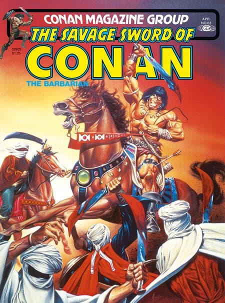 Cover für SAVAGE SWORD OF CONAN THE ORIGINAL COMICS OMNIBUS HC VOL 05 REGULAR EDITION JOE JUSKO (MR)
