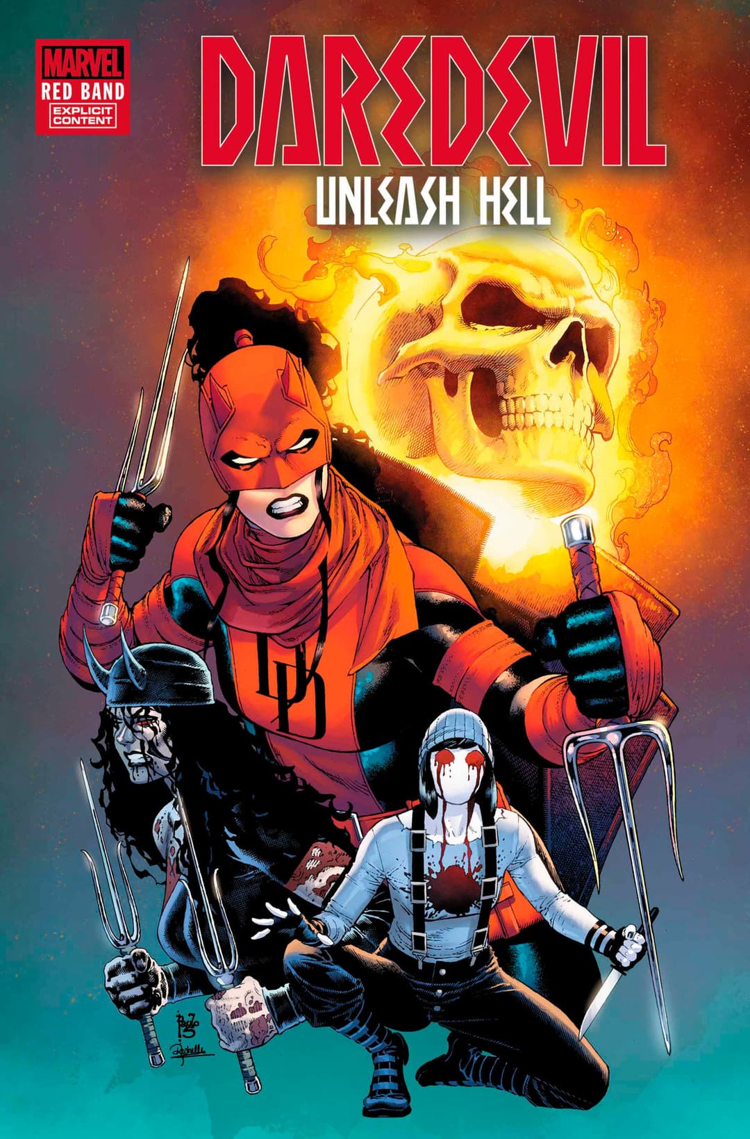 Cover für DAREDEVIL: UNLEASH HELL - RED BAND