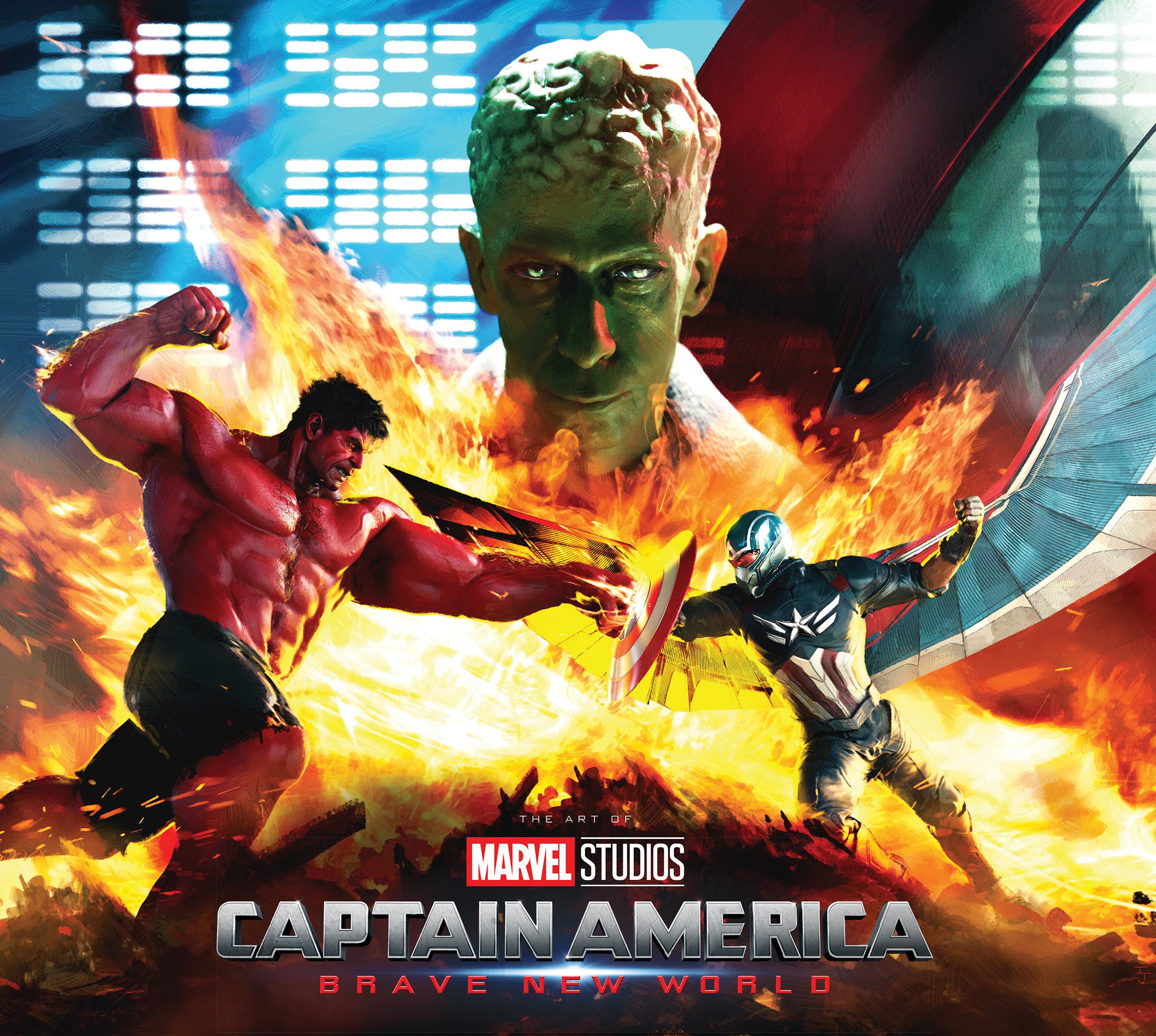 Cover für MARVEL STUDIOS' CAPTAIN AMERICA: BRAVE NEW WORLD - THE ART OF THE MOVIE SLIPCASE