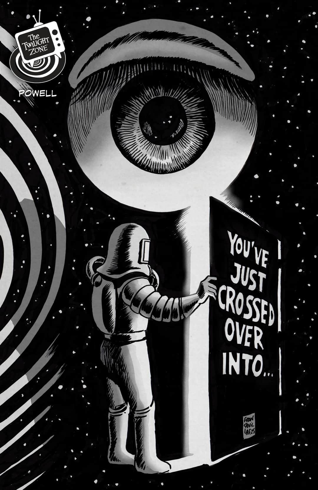 The Twilight Zone Variant B (Francavilla Connecting Cover)