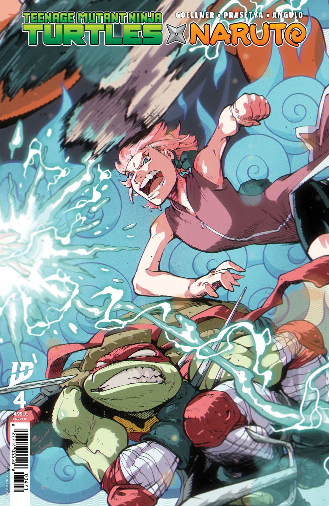 Cover für Teenage Mutant Ninja Turtles/Naruto