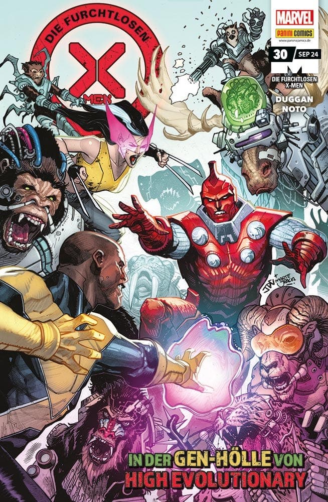 Cover für Die furchtlosen X-Men