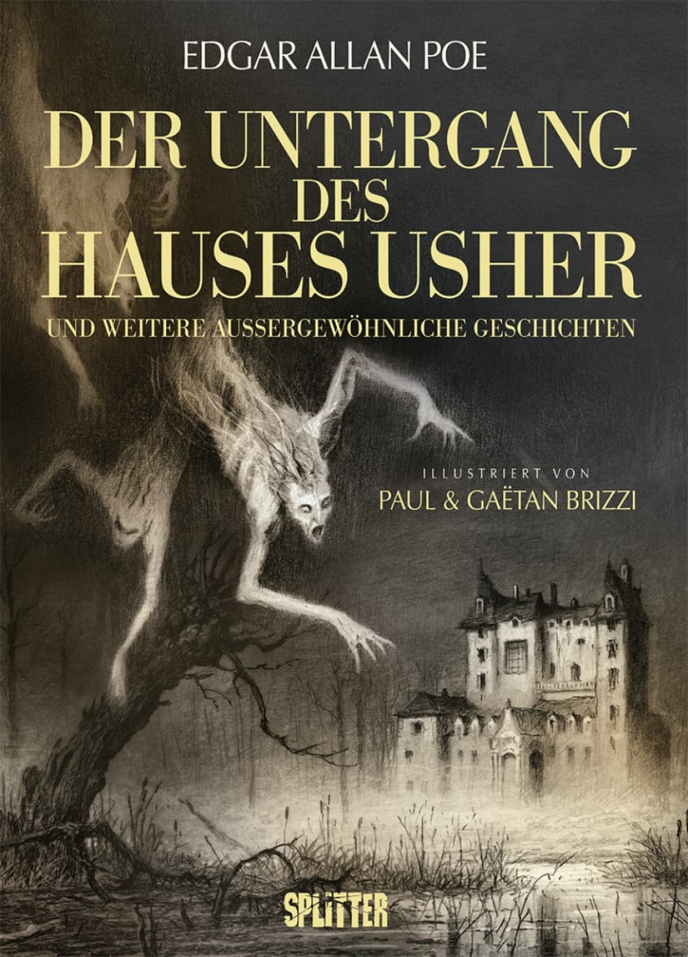 Cover für Der Untergang des Hauses Usher (illustrierter Roman)