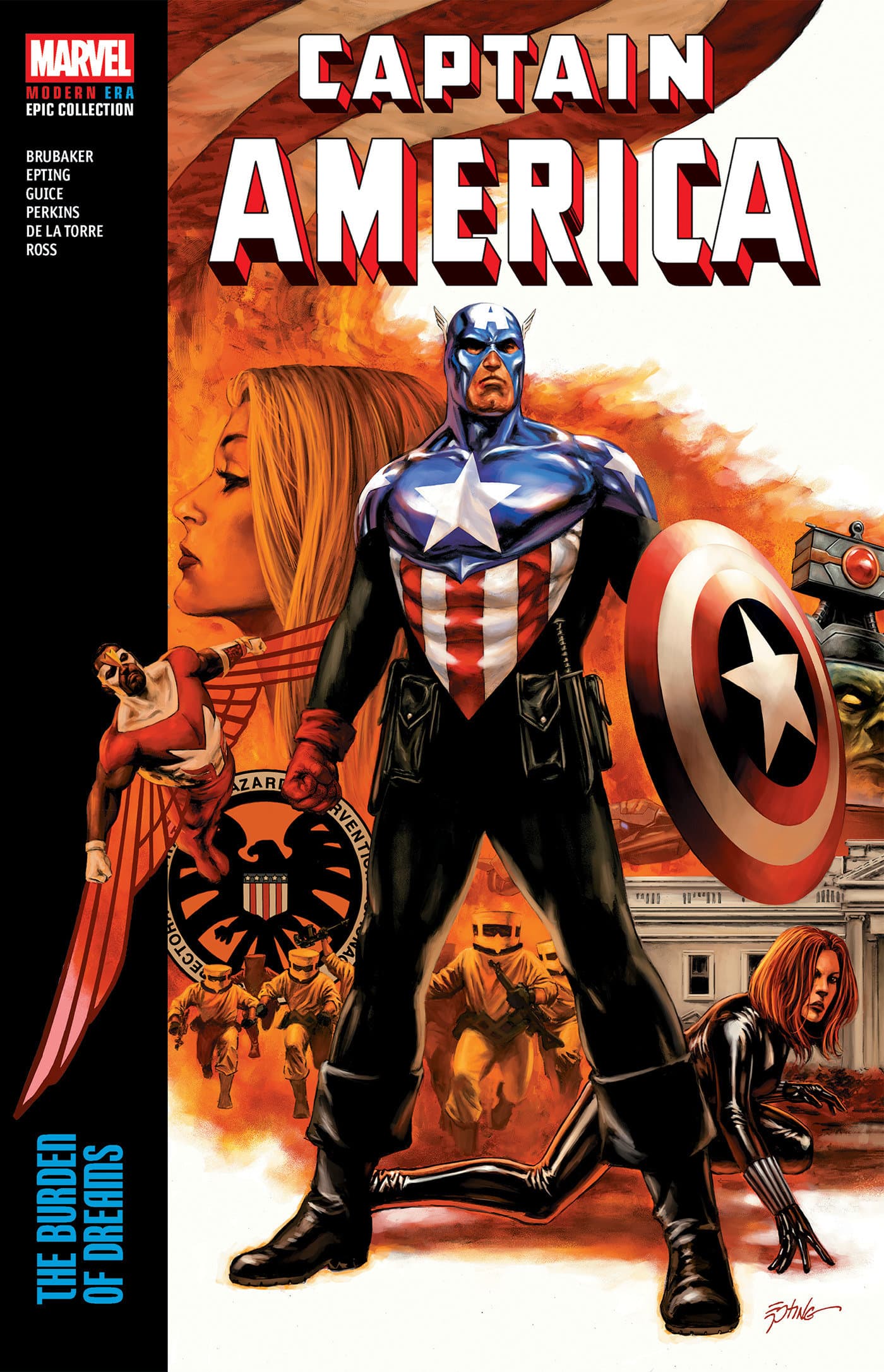 Cover für Captain America Modern Era Epic Collection: The Burden Of Dreams