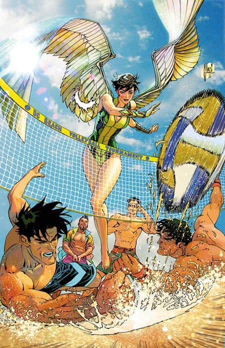 DC's Hawk-Girl Summer Cover