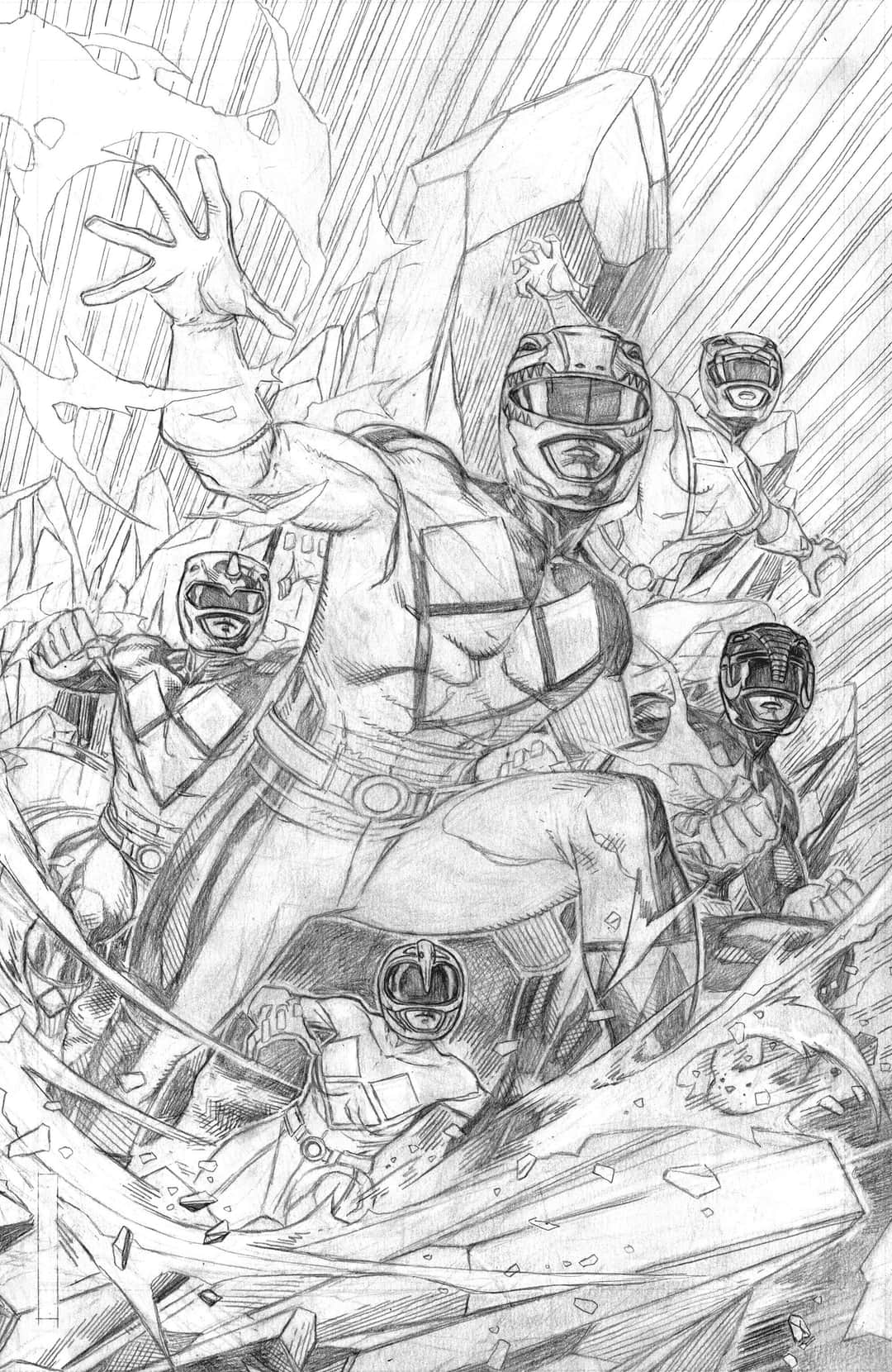 Mighty Morphin Power Rangers (2026) M Unlimited Variant (Full Art, Cheung)