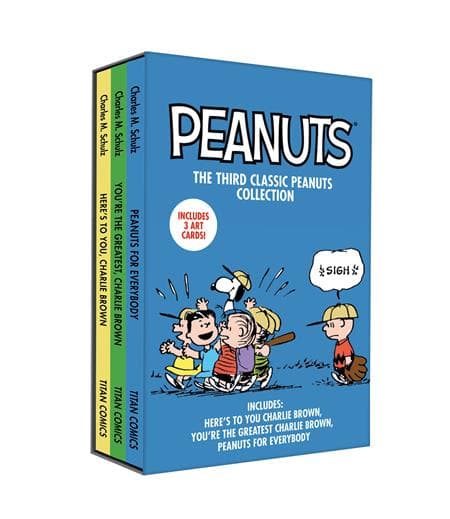 Cover für PEANUTS THE THIRD CLASSIC PEANUTS COLLECTION TP SLIPCASE SET