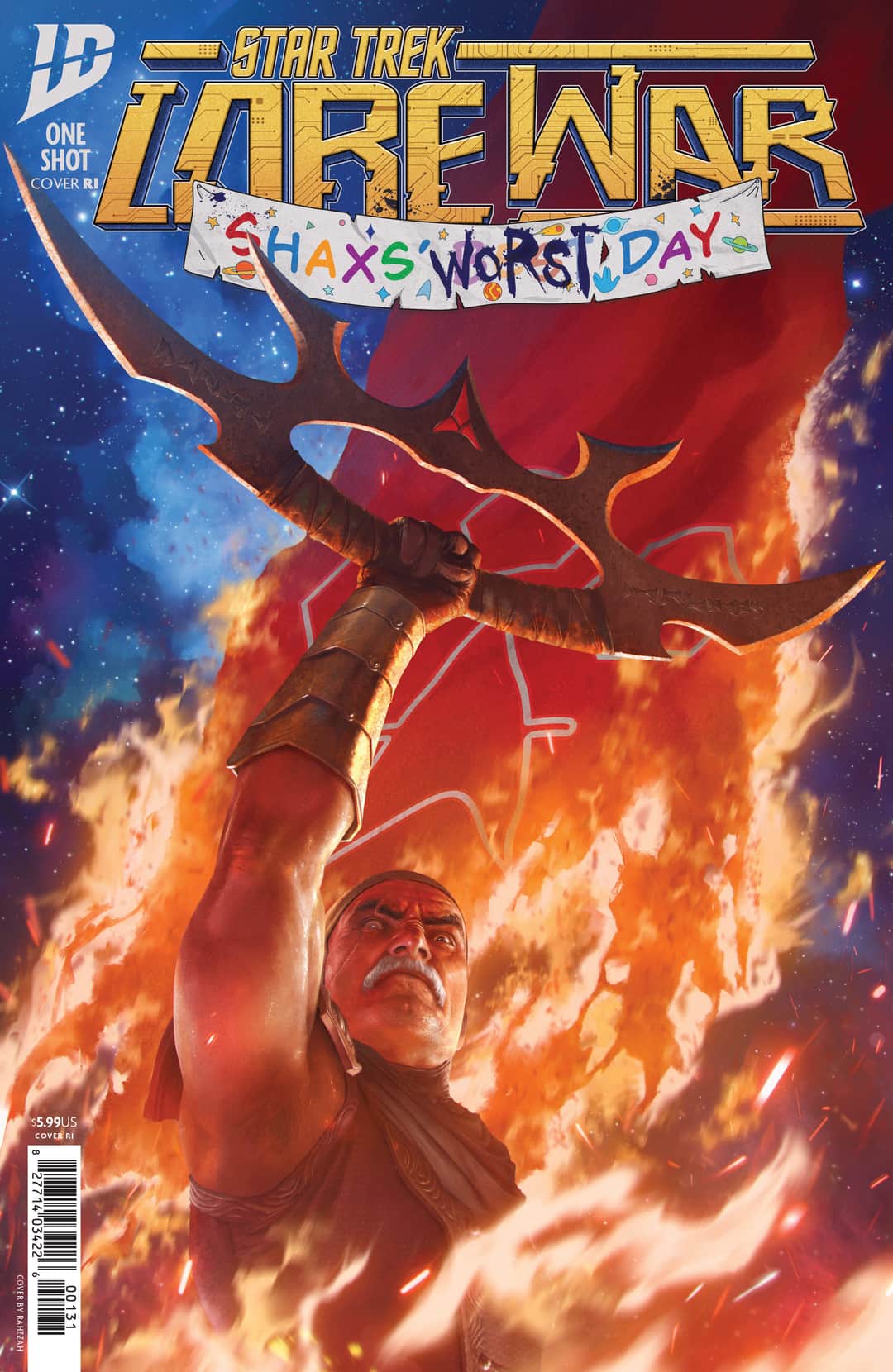Star Trek: Lore War—Shaxs' Worst Day Variant RI (10) (Rahzzah) Cover