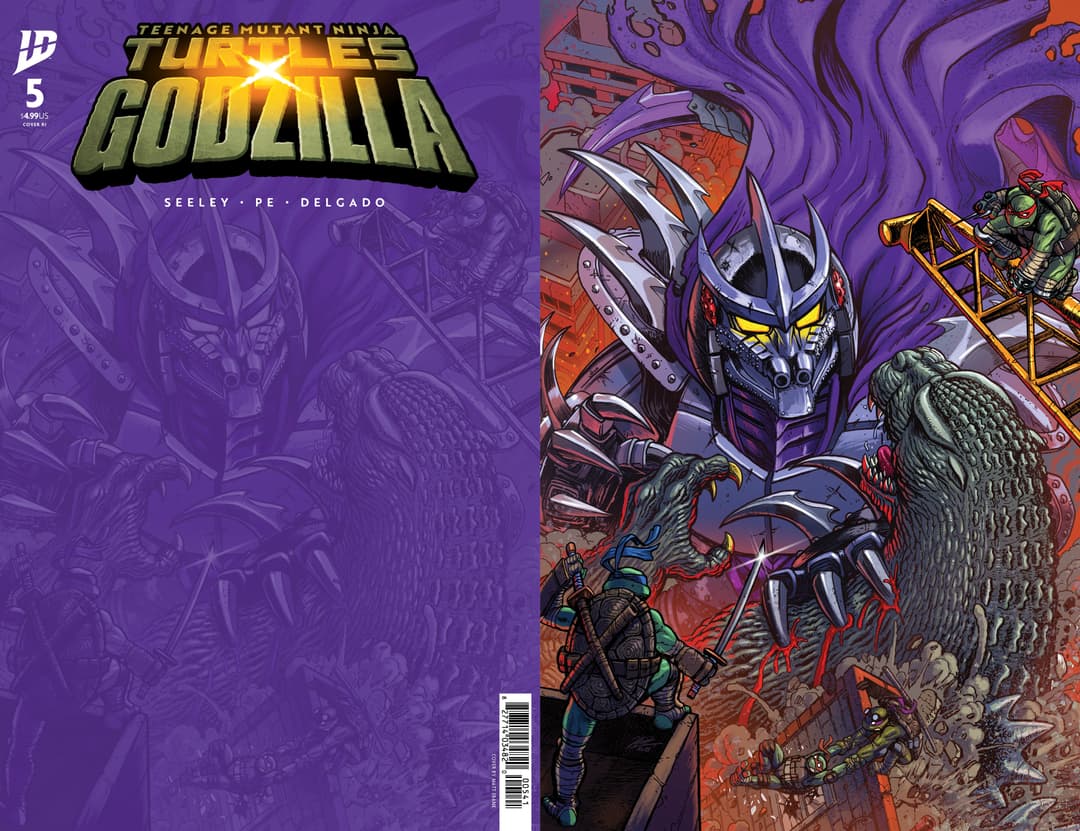 Cover für Teenage Mutant Ninja Turtles x Godzilla