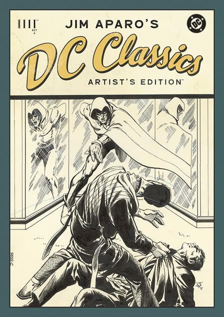 Cover für JIM APAROS DC CLASSICS ARTISTS EDITION HC DIRECT MARKET EXCLUSIVE JIM APARO CVR