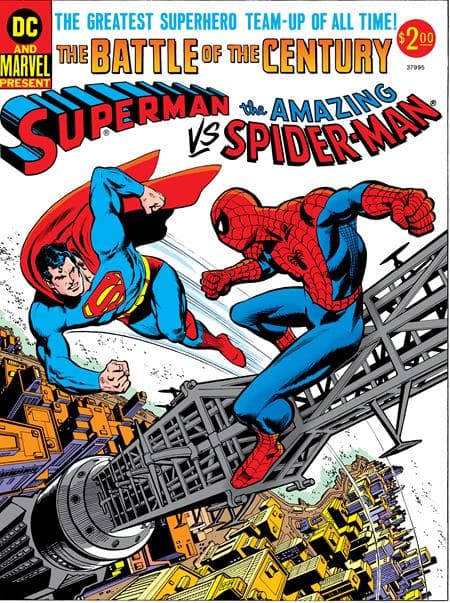 Cover für Treasury Edition 50th Anniversary of Superman vs. The Amazing Spider-Man