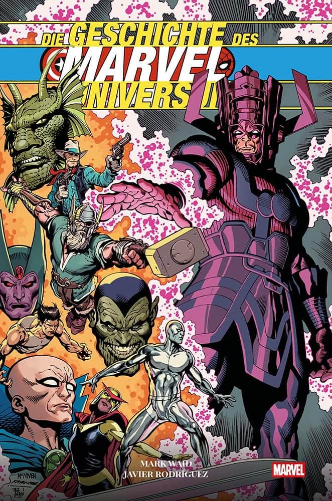 Die Geschichte des Marvel-Universums Cover