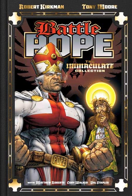 BATTLE POPE 25TH ANNIVERSARY DLX HC (MR) Cover
