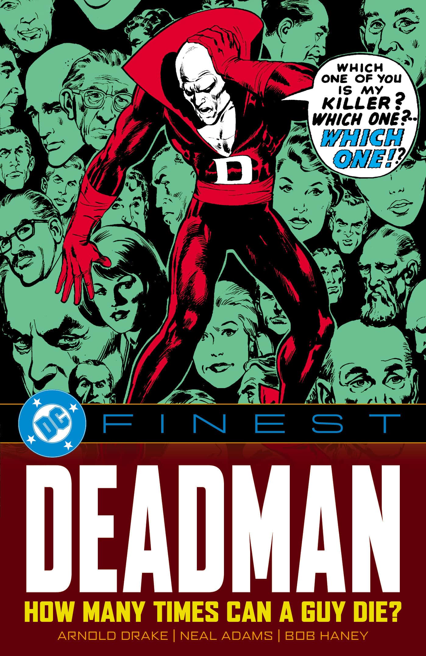 DC Finest: Deadman: How Many Times Can a Guy Die? Cover