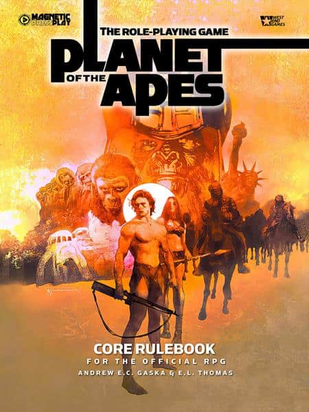 PLANET OF THE APES RPG CORE RULEBOOK Cover