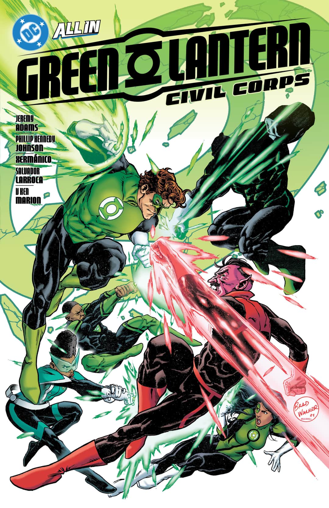 Green Lantern Vol. 4: Civil Corps Cover
