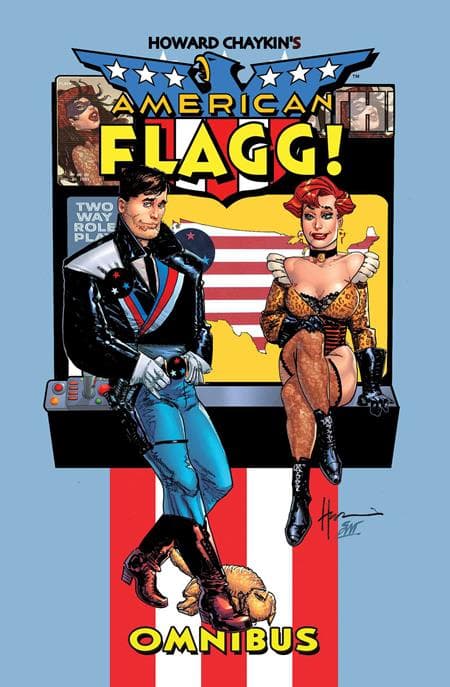 Cover für HOWARD CHAYKINS AMERICAN FLAGG OMNIBUS HC (MR)