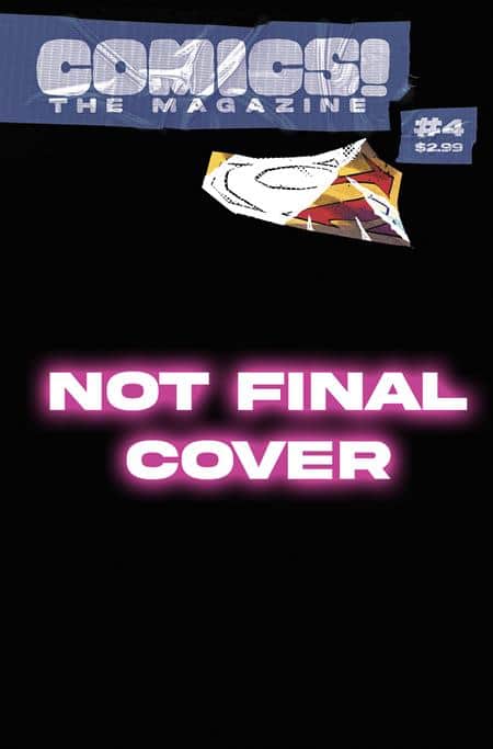 Comics: The Magazine Cover