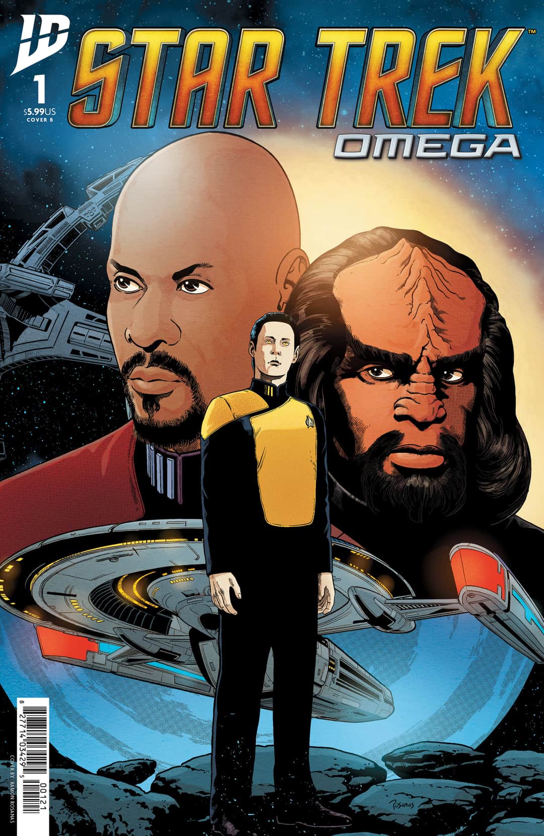 Star Trek: Omega Variant B (Rosanas) Cover