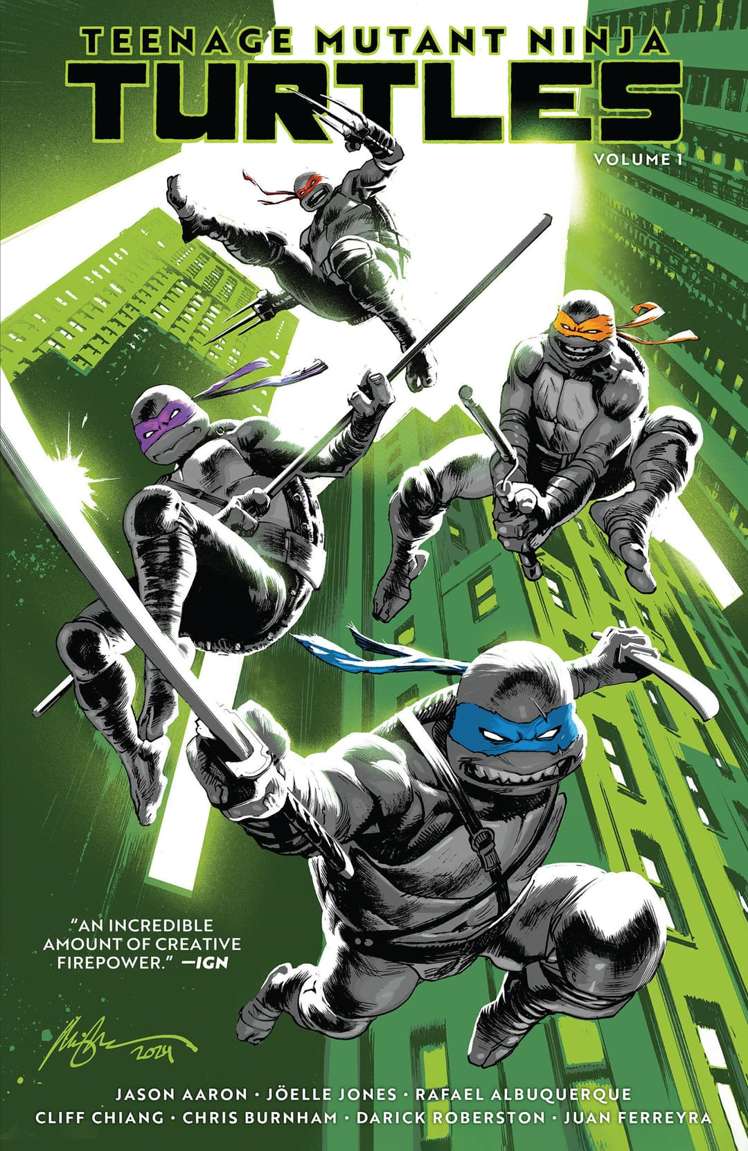 Cover für Teenage Mutant Ninja Turtles, Vol. 1: Return to New York