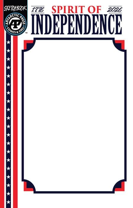 SPIRIT OF INDEPENDENCE SKETCHBOOK (ONE SHOT) Cover