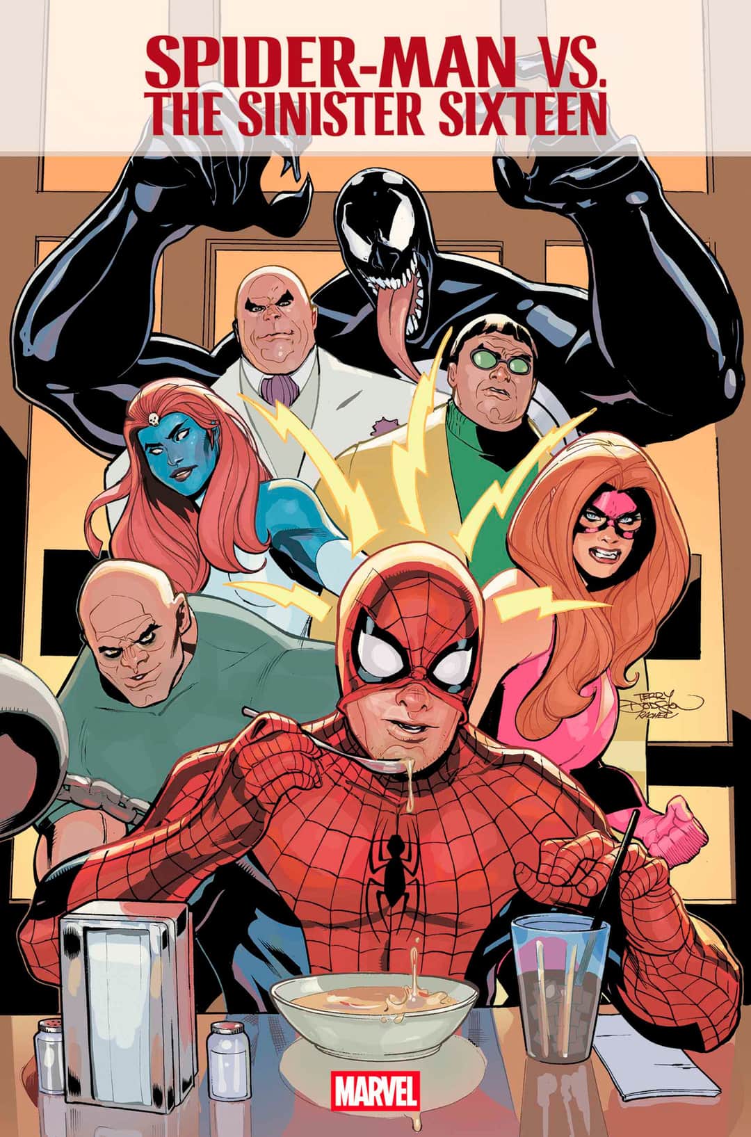 SPIDER-MAN VS. THE SINISTER SIXTEEN Cover