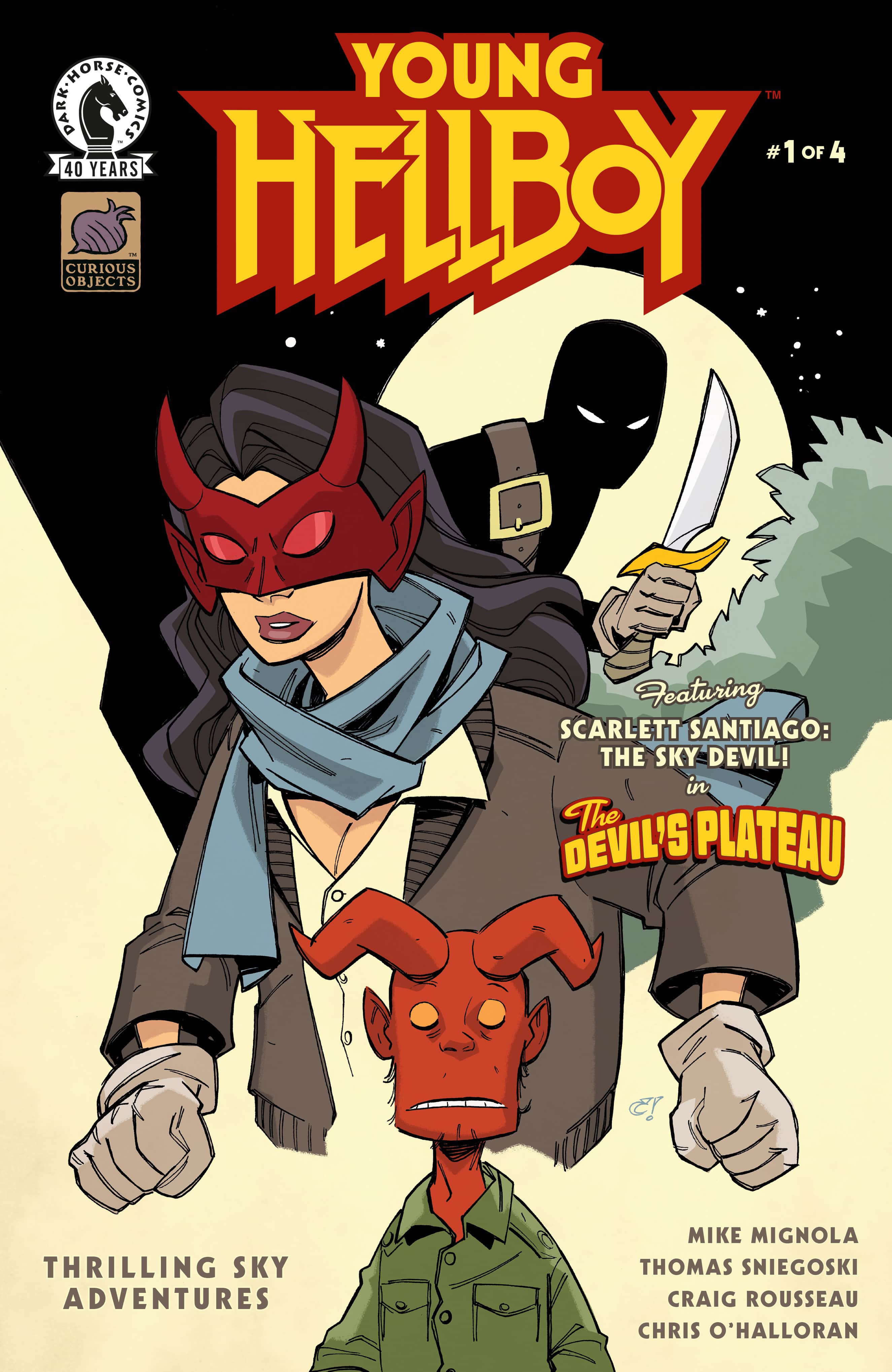 Young Hellboy: Thrilling Sky Adventures Cover